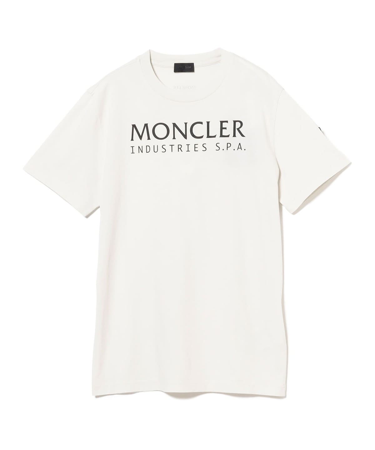 BEAMS F（ビームスF）MONCLER / S.P.A. ロゴ クルーネック Tシャツ（Tシャツ・カットソー カットソー）通販｜BEAMS