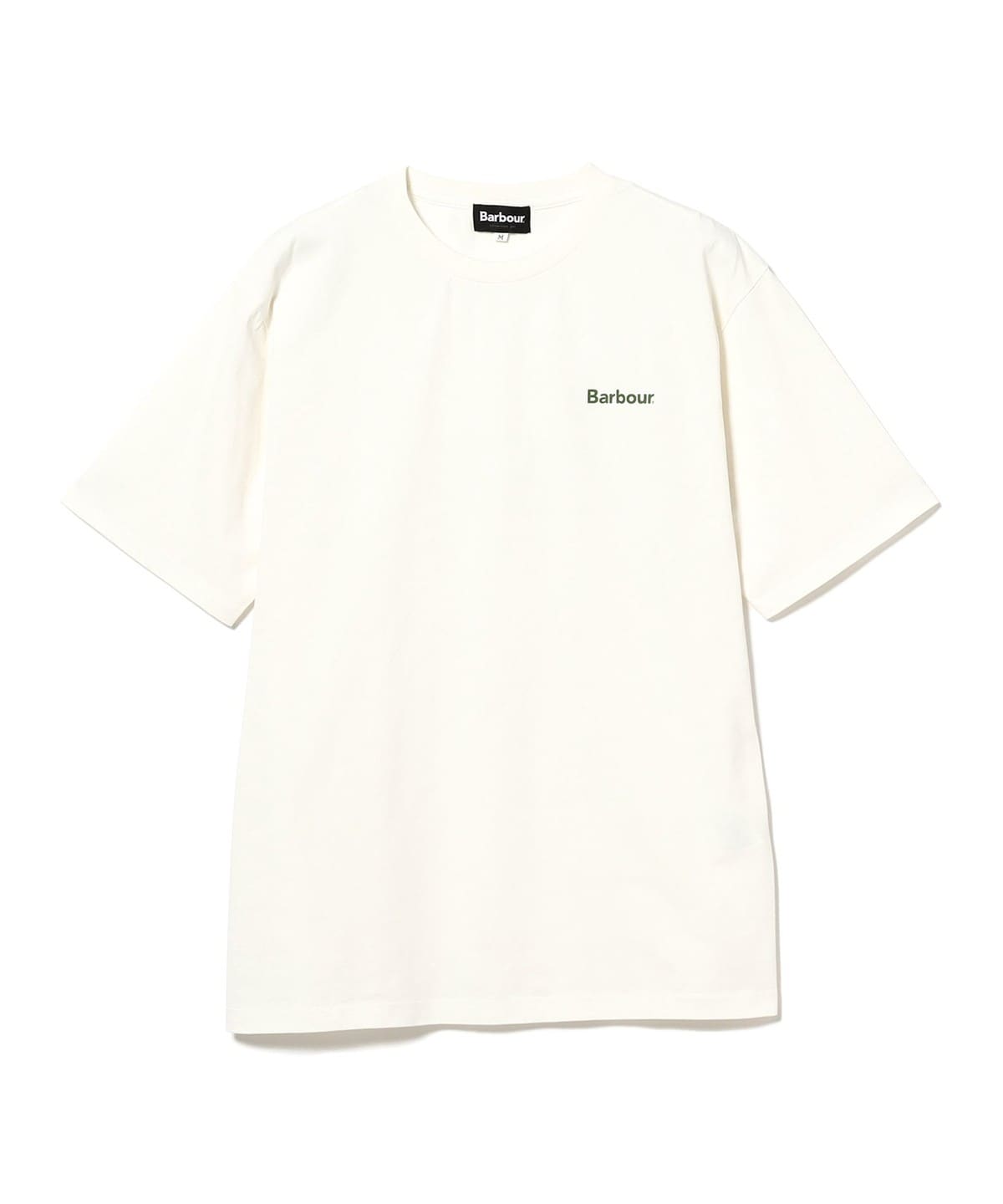 BEAMS F（ビームスF）Barbour / フロント ロゴ Tシャツ（Tシャツ
