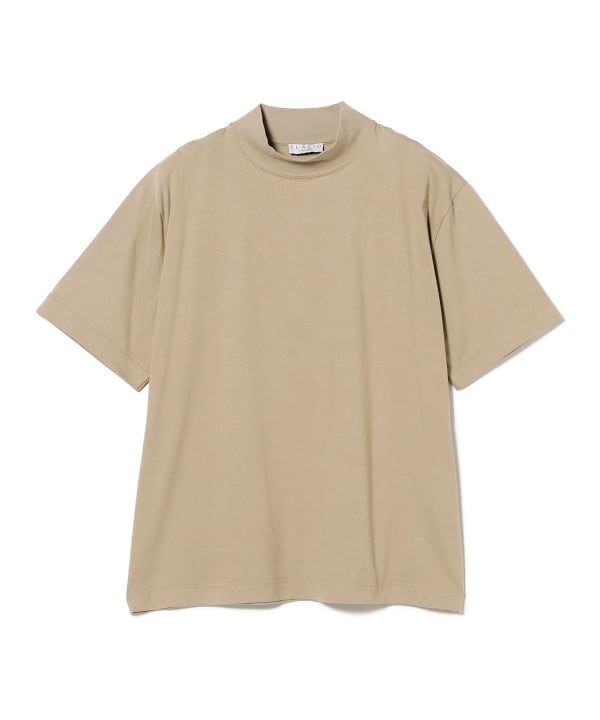 BEAMS F（ビームスF）ELACIO / モックネック Tシャツ（Tシャツ
