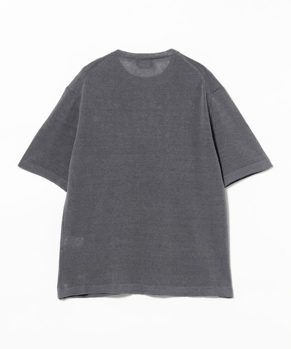 BEAMS F（ビームスF）【別注】MORGANO / リネンコットン クルー