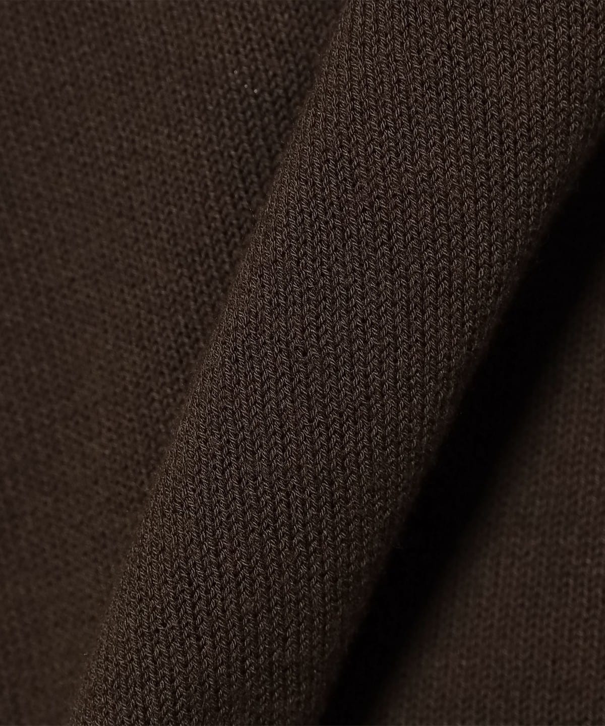【D.BROWN/111】【別注】MORGANO / コットン クルーネック ニットTシャツ BEAMS F（ビームスF）【別注】MORGANO / コットン クルーネック ニット