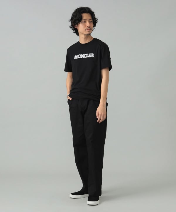 BEAMS F（ビームスF）MONCLER / ロゴ クルーネック Tシャツ（Tシャツ