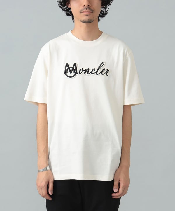 BEAMS F（ビームスF）【8/7値下げ】MONCLER / ロゴ クルーネック