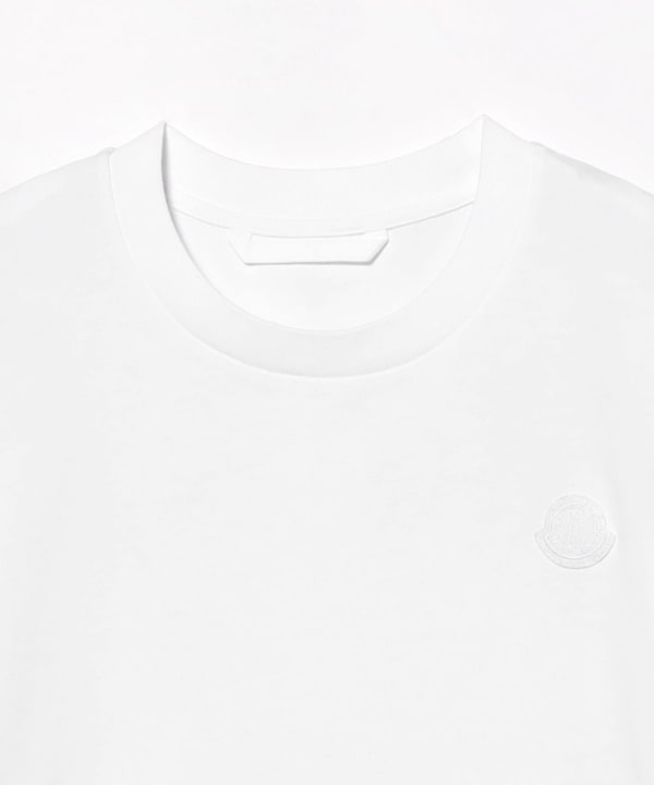 BEAMS F（ビームスF）MONCLER / バックプリント クルーネック Tシャツ