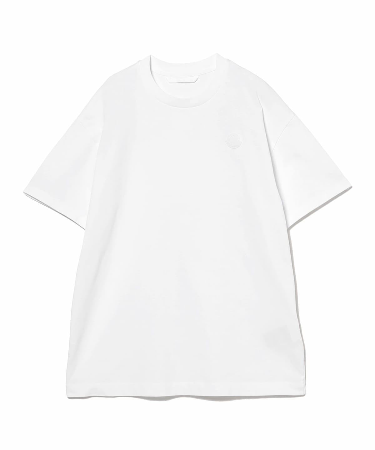 BEAMS F（ビームスF）MONCLER / バックプリント クルーネック Tシャツ
