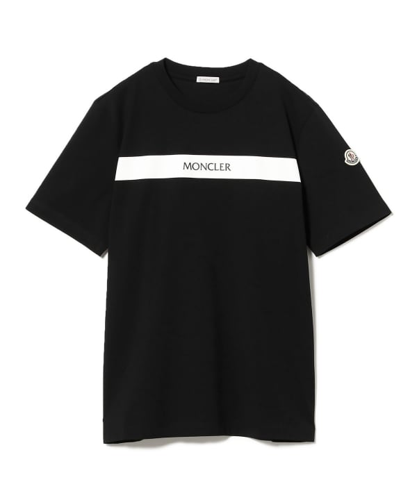 BEAMS F（ビームスF）MONCLER / ライン クルーネック Tシャツ（T
