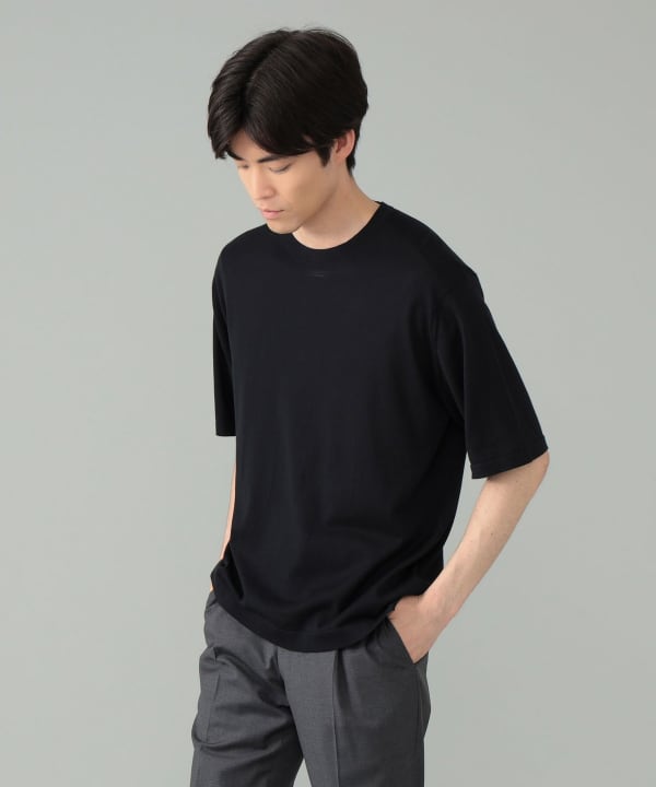 コーコランコットン ショートスリーブ クルーネック コンフォートフィット BEAMS F (BEAMS F)Corcoran Cotton Short Sleeve Crew Neck