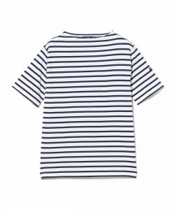 SAINT JAMES / PIRIAC コットン ボートネック ボーダー Tシャツ