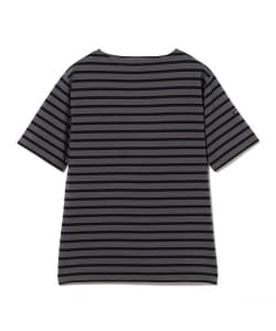 SAINT JAMES / PIRIAC コットン ボートネック ボーダー Tシャツ