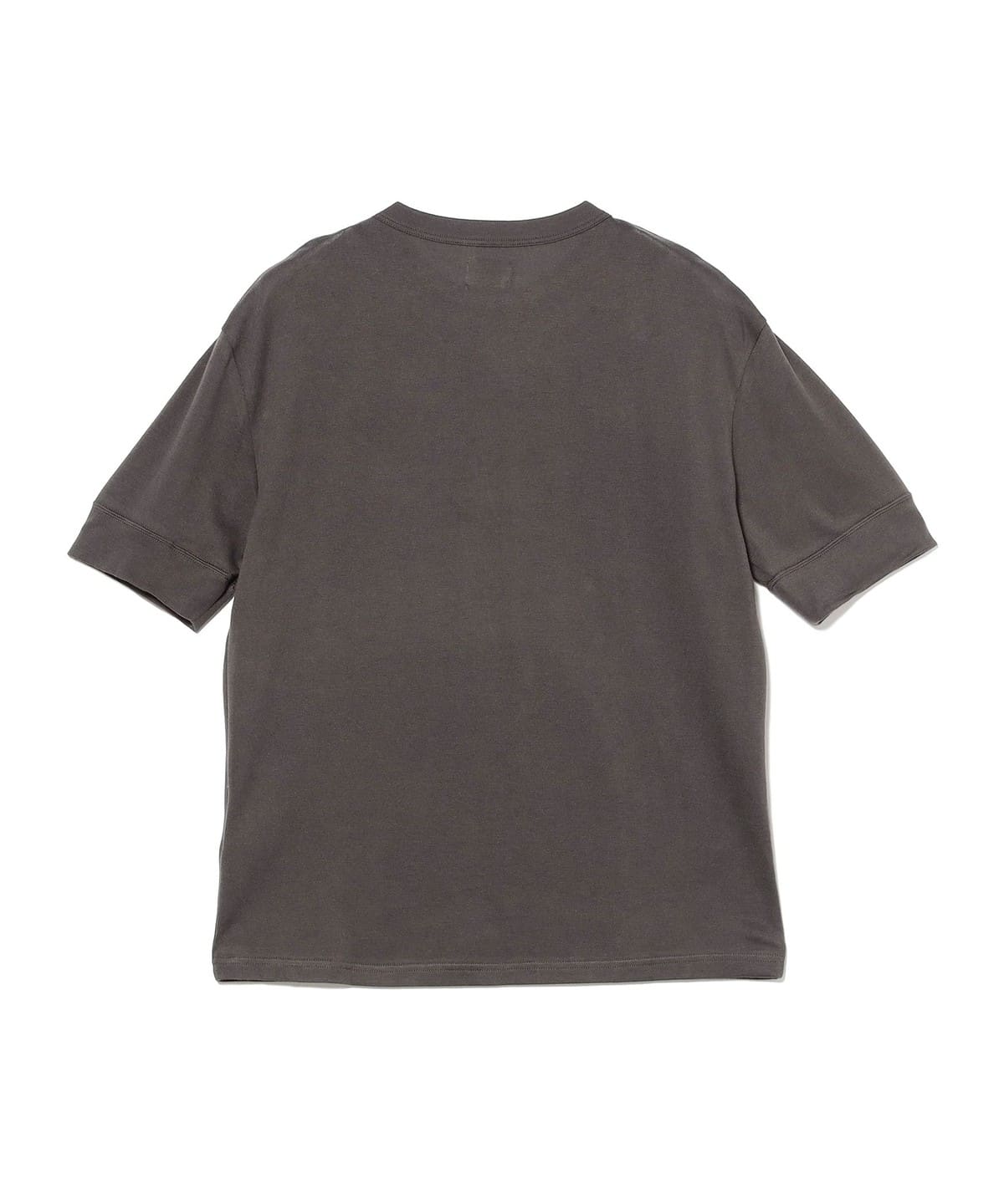 BEAMS F（ビームスF）Bonfil / コットンカシミヤ クルーネック リブ T 