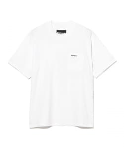 【別注】Barbour / 刺繍 ロゴ ポケットTシャツ