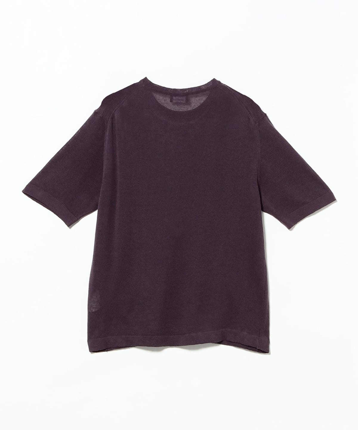 BEAMS F（ビームスF）【別注】MORGANO / コットンリネン クルーネック