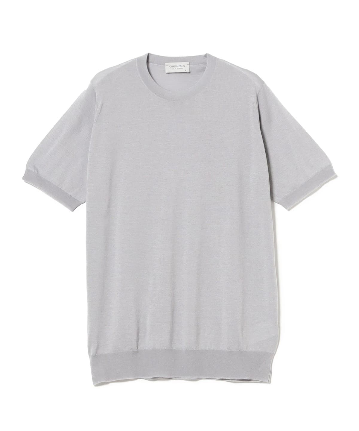 BEAMS F（ビームスF）JOHN SMEDLEY / HILCOTE ウールコットン クルー
