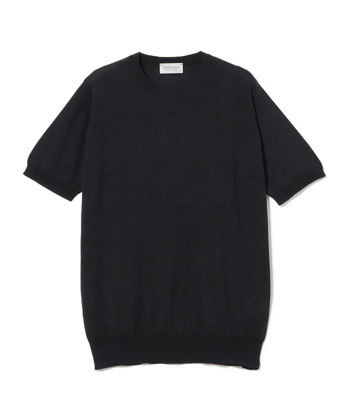 BEAMS F（ビームスF）JOHN SMEDLEY / HILCOTE ウールコットン クルー