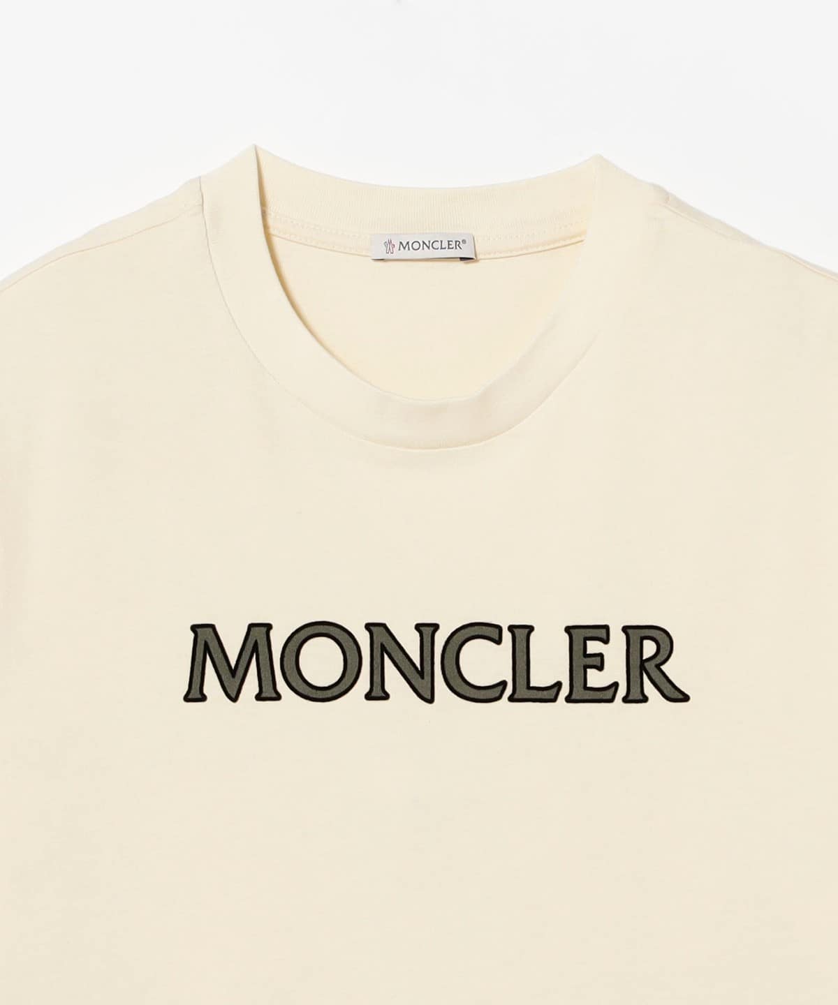 BEAMS F（ビームスF）MONCLER / ベーシックロゴ Tシャツ（Tシャツ