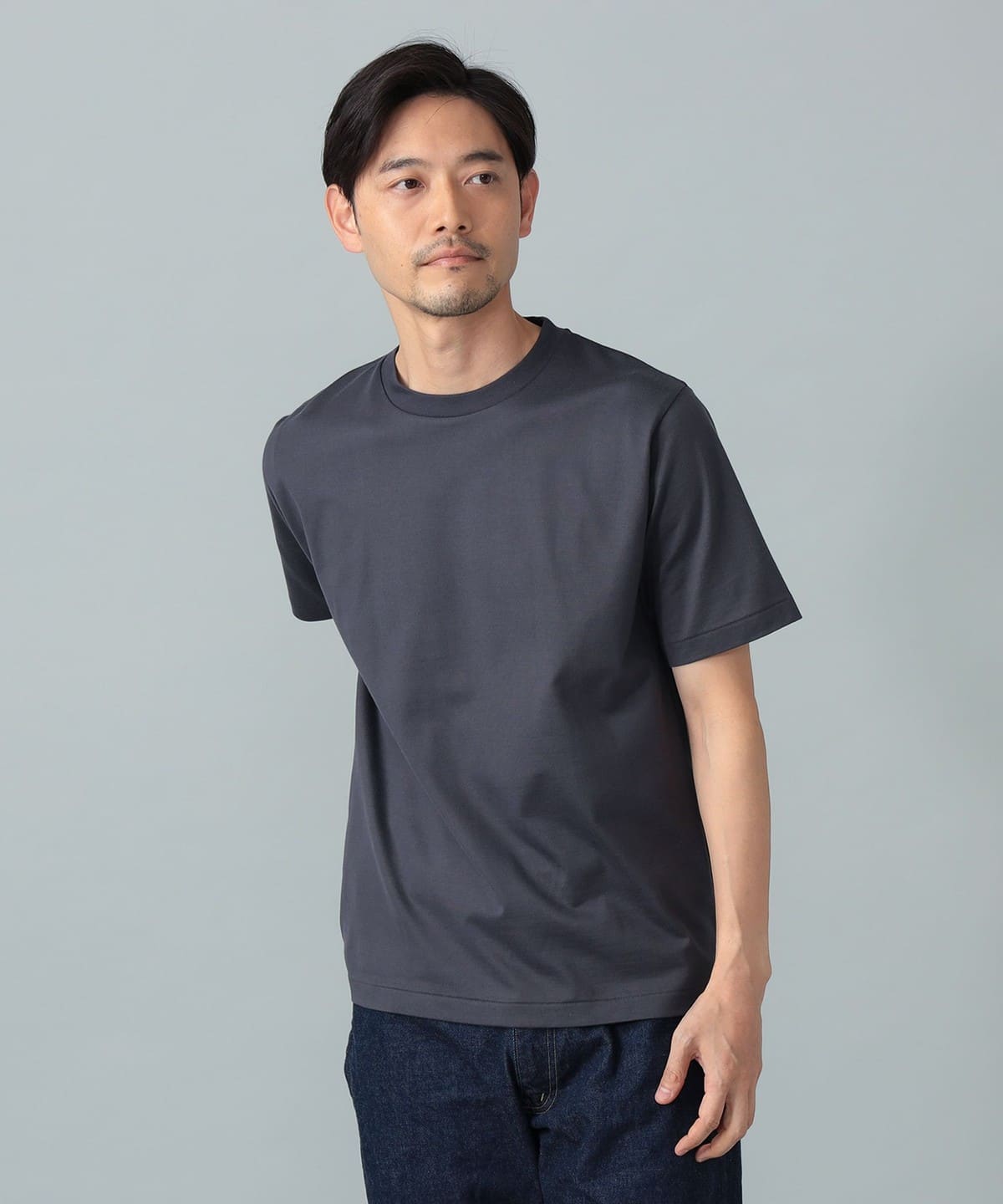BEAMS F（ビームスF）ファーストグレードスーピマコットン ショート