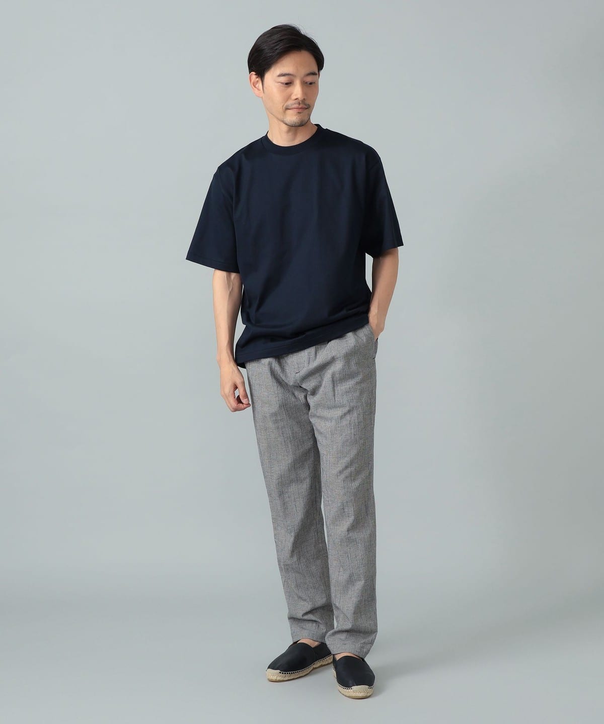 BEAMS F（ビームスF）ファーストグレードスーピマコットン ショート