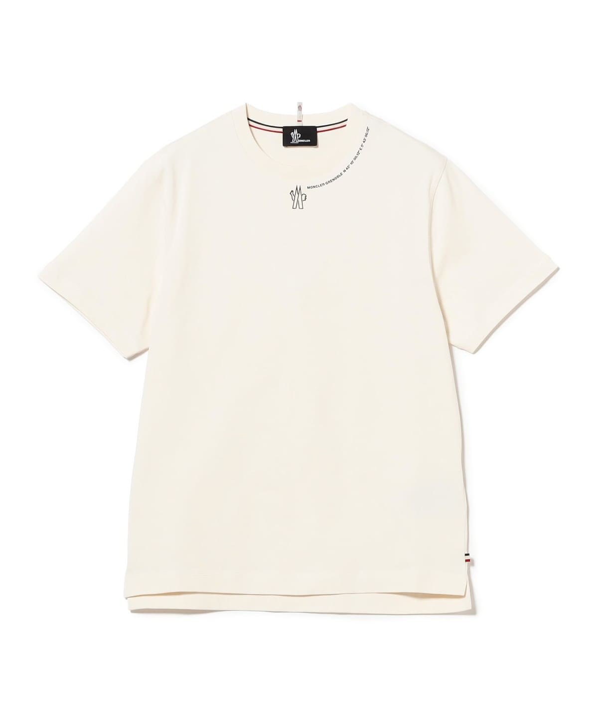 MONCLER Tシャツ クリーム色 パーカー・スウェット・Tシャツ】モンクレール 2026年春夏新作の注目