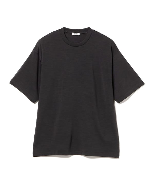 ウール ショートスリーブ クルーネック Tシャツ