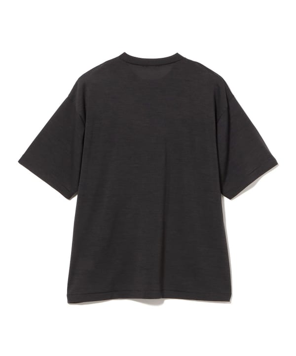 ウール ショートスリーブ クルーネック Tシャツ