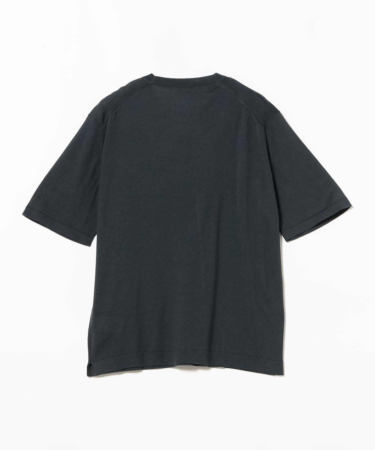 BEAMS F（ビームスF）JOHN SMEDLEY / S4676 コットン ニットT