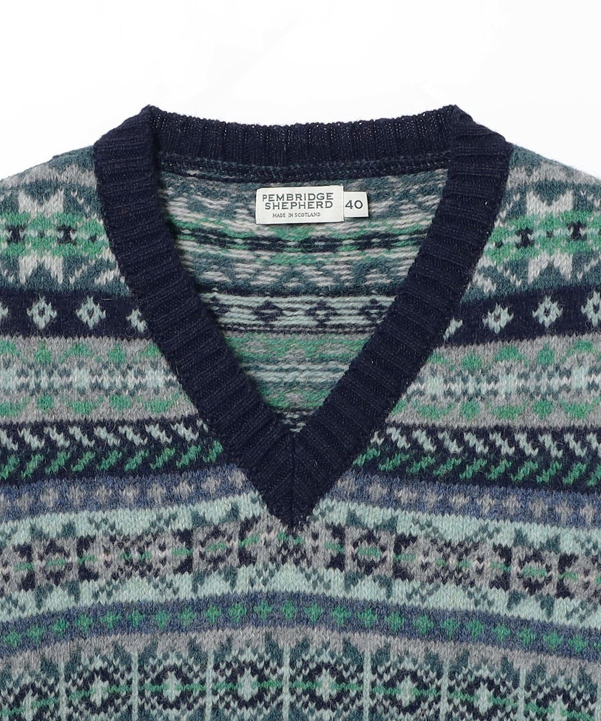 BEAMS F(ビームスF)PEMBRIDGE SHEPHERD / フェアアイル V BEAMS F(ビームスF)PEMBRIDGE SHEPHERD / フェアアイル V