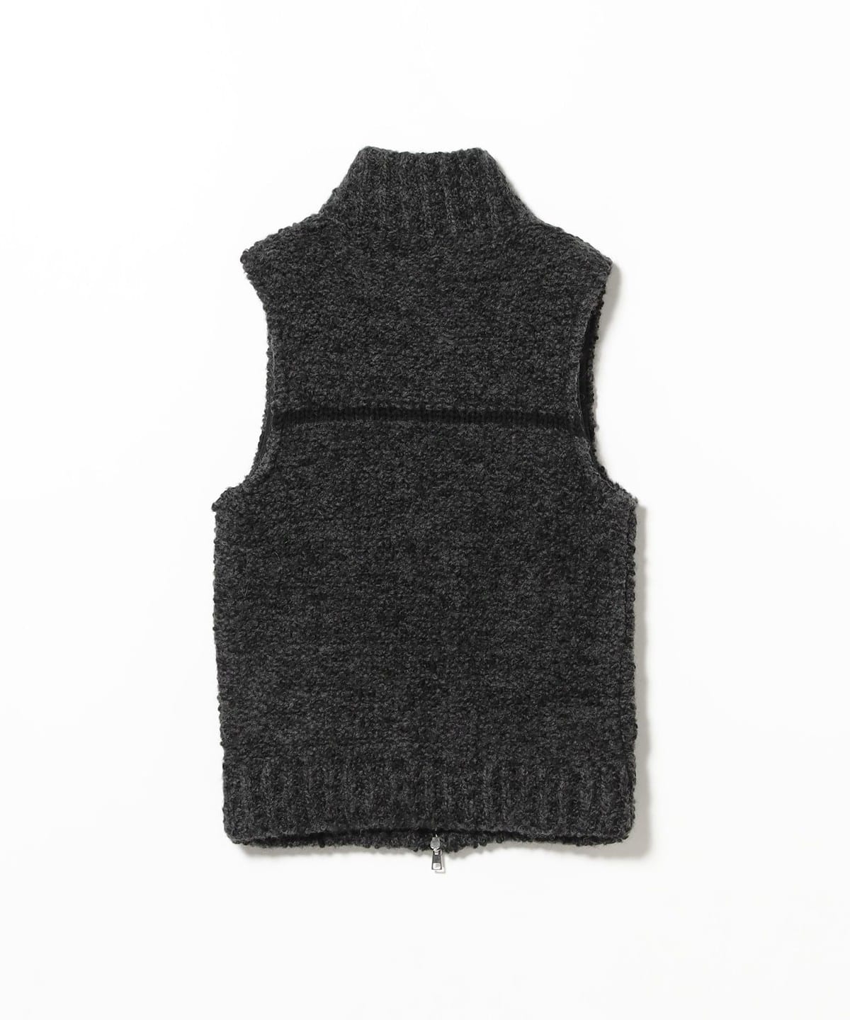 BEAMS F（ビームスF）【別注】BAFY / ウールアルパカ ジップ ベスト