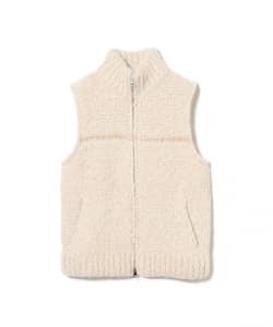 【別注】BAFY / ウールアルパカ ジップ ベスト