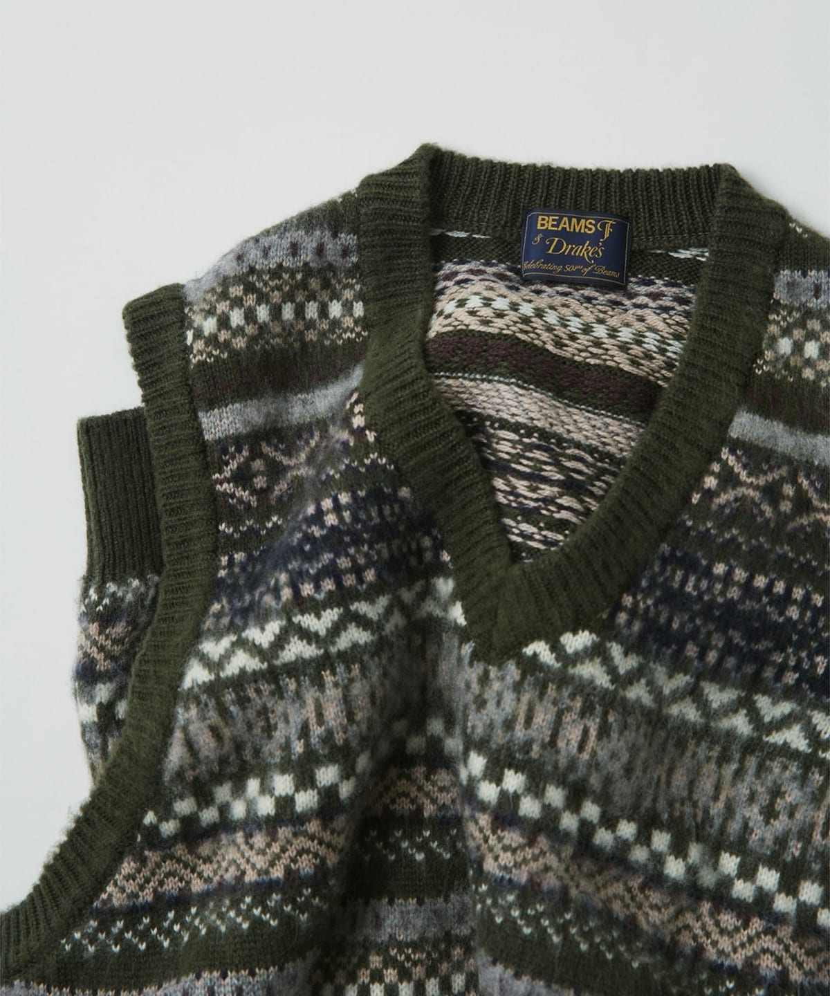 BEAMS F（ビームスF）【別注】Drake's × BEAMS F / カシミヤシルク