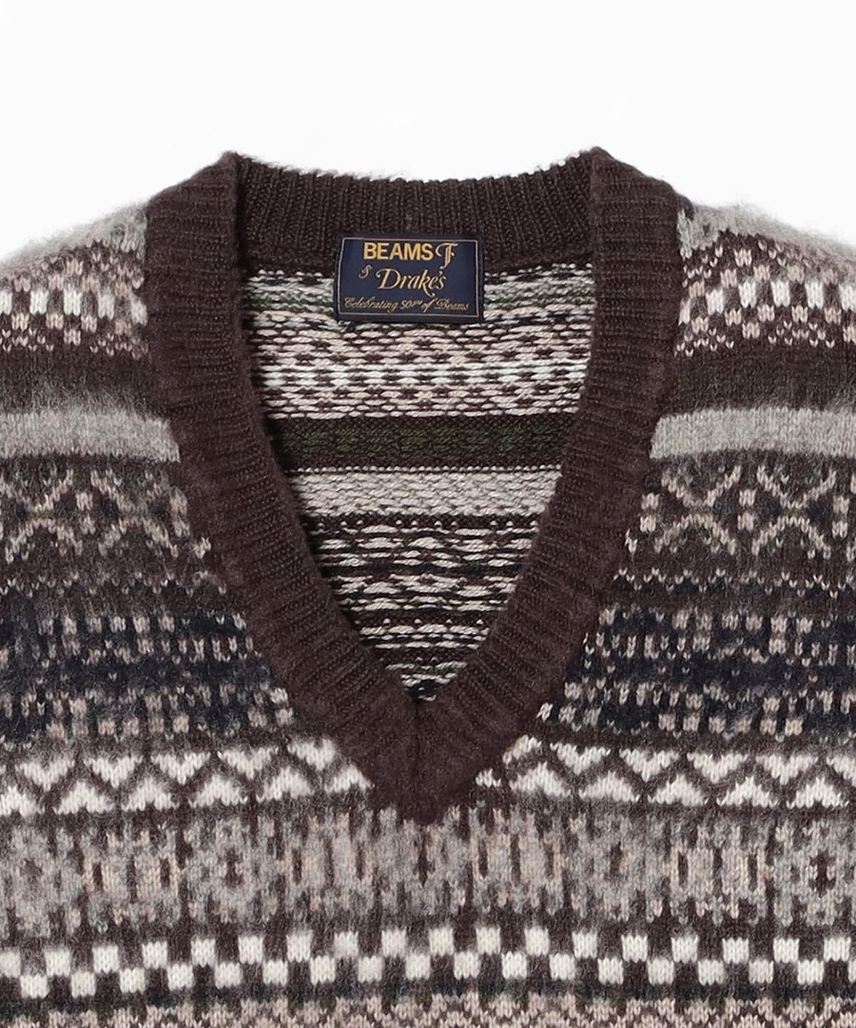BEAMS F（ビームスF）【別注】Drake's × BEAMS F / カシミヤシルク