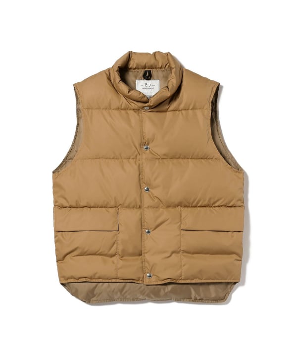 BEAMS F BEAMS × BEAMS F / Special order down vest (blouson down