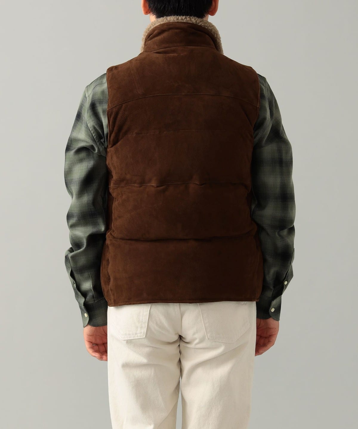 BEAMS F BEAMS / Mouton down CINQUANTA (blouson down vest) mail 