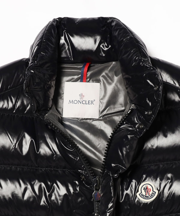 BEAMS F（ビームスF）MONCLER / TIBB ナイロン ダウンベスト（ブルゾン