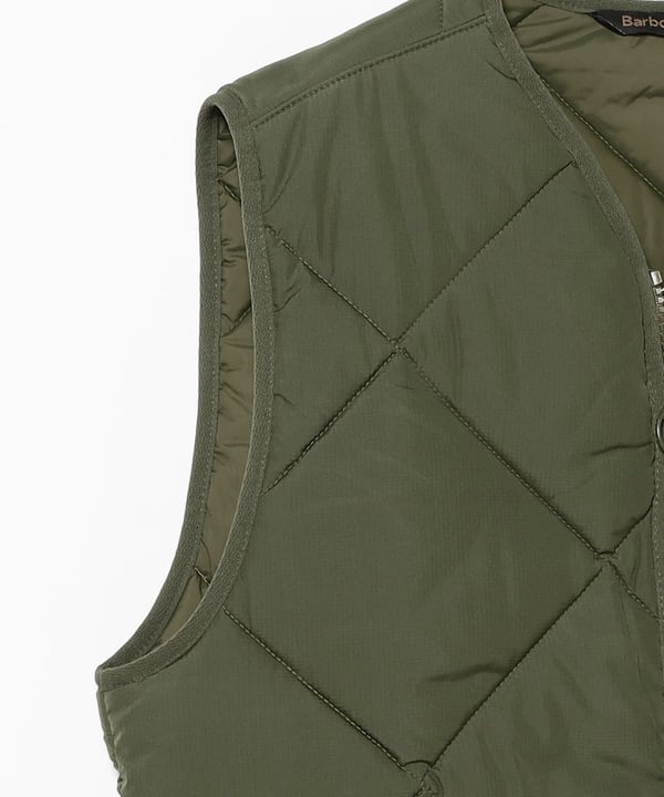 BEAMS F（ビームスF）Barbour / キルティングベスト（トップス