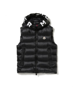 ▲MONCLER / MONTREUIL ナイロン フーテッド ダウンベスト