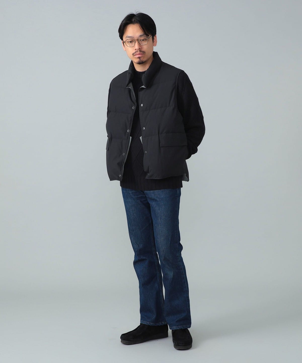 BEAMS F（ビームスF）【別注】WOOLRICH / ダウンベスト