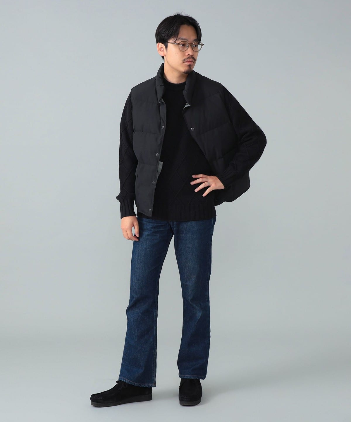 BEAMS F（ビームスF）【別注】WOOLRICH / ダウンベスト（ブルゾン