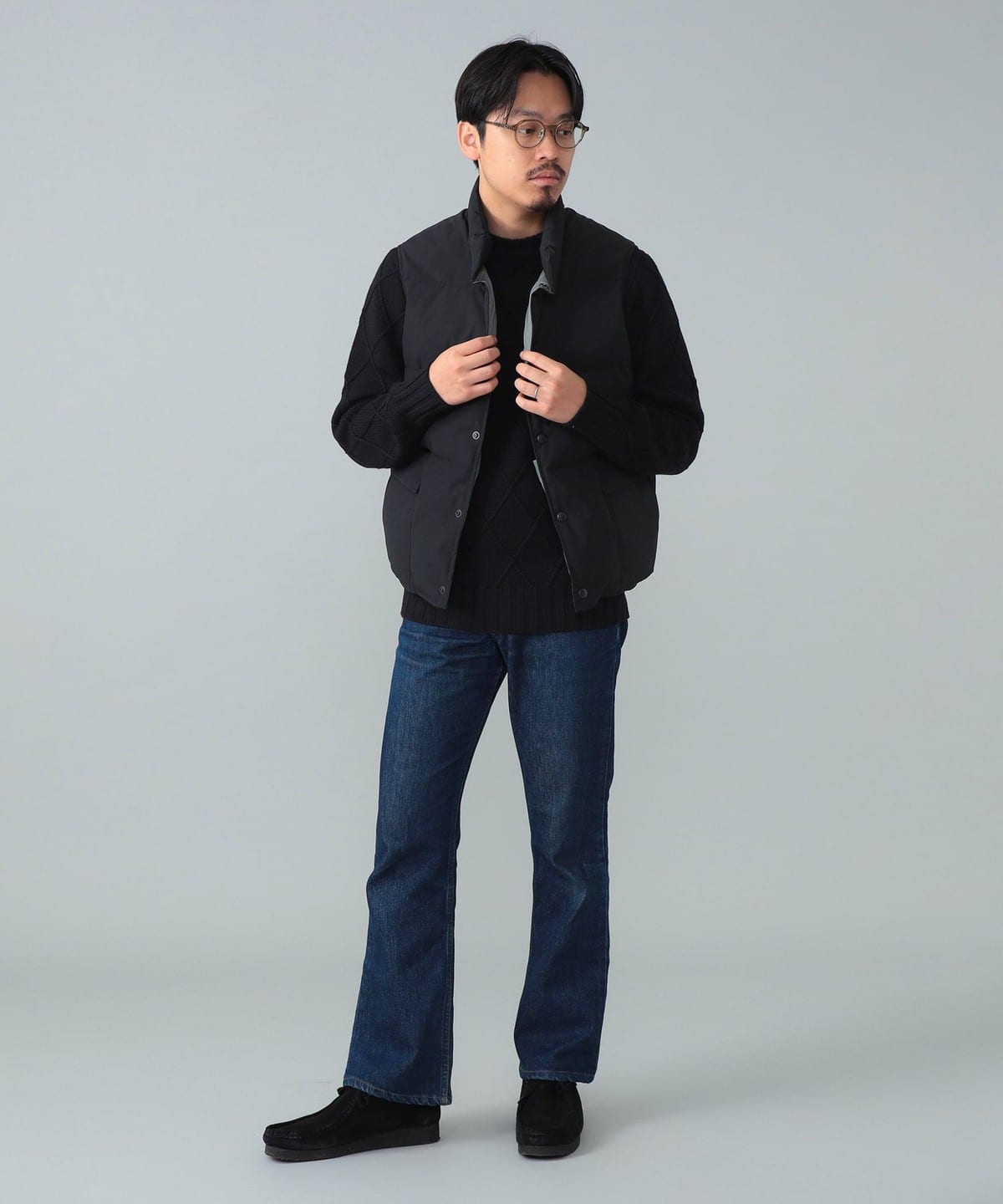 BEAMS F（ビームスF）【別注】WOOLRICH / ダウンベスト（ブルゾン