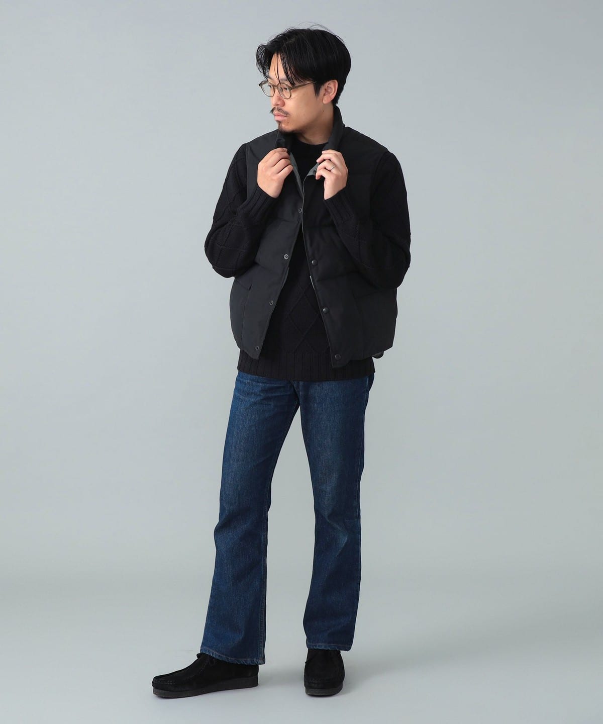 BEAMS F（ビームスF）【別注】WOOLRICH / ダウンベスト（ブルゾン