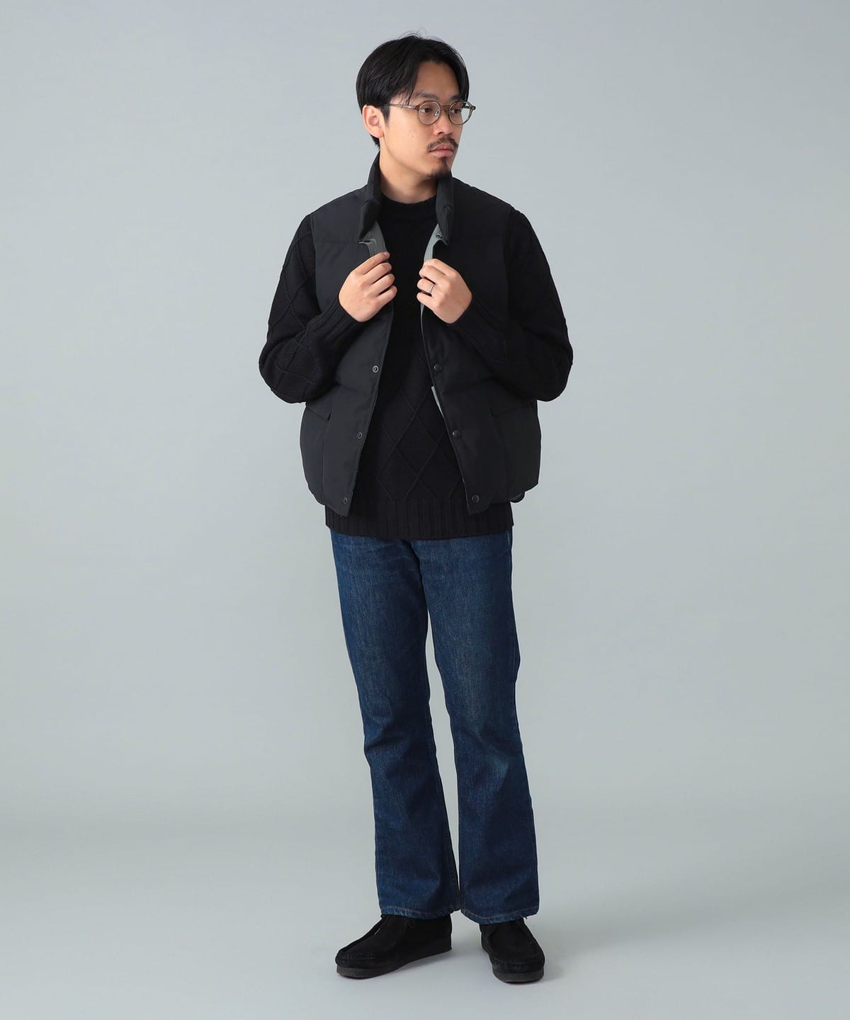 BEAMS F（ビームスF）【別注】WOOLRICH / ダウンベスト（ブルゾン