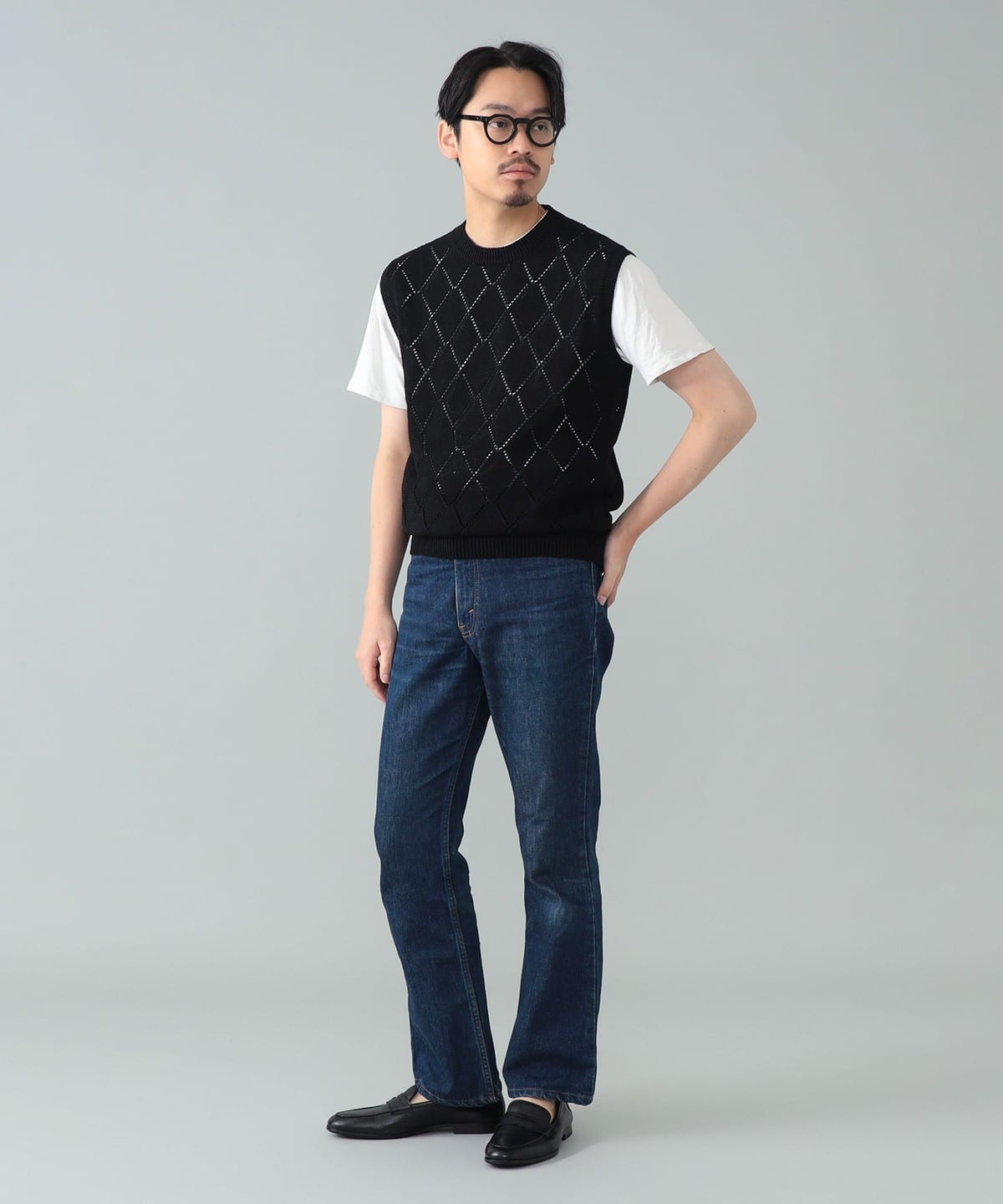 BEAMS F（ビームスF）【別注】BAFY / リネンコットン ジャカード