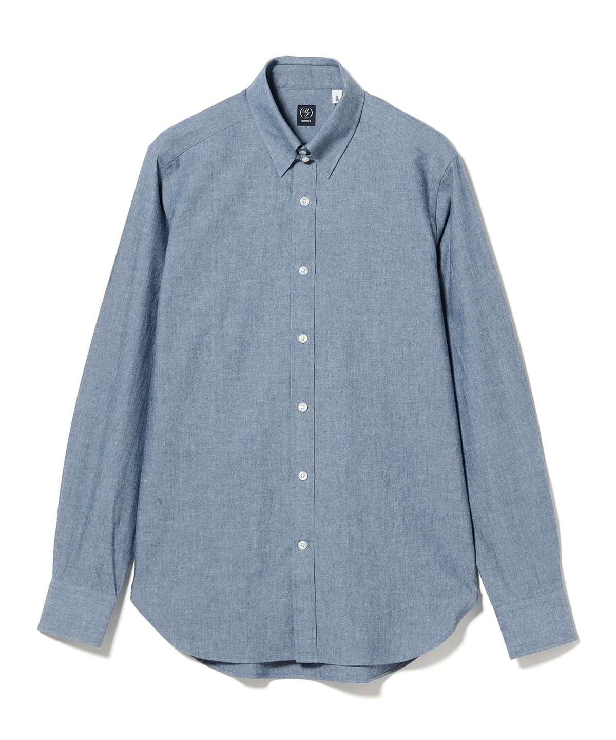 BEAMS F（ビームスF）シャンブレー タブカラーシャツ（シャツ