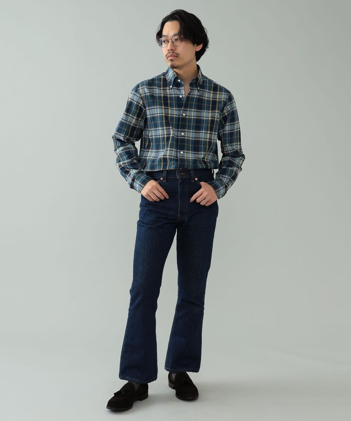 おしゃれ 美品ビームス Acne studios チェックシャツ | taesis.com.mx