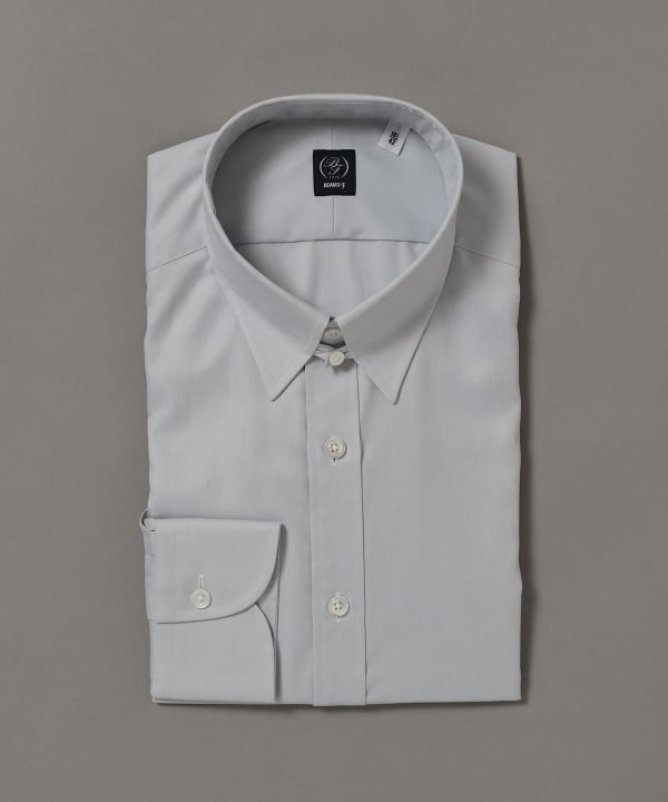 9600円 非売品 正規品 BEAMS F オックスフォード シャンブレー タブカラーシャツ 39 シャツ