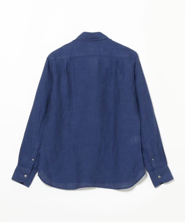 BEAMS F F ORIAN / Linen pullover shirt (shirt/blouse BEAMS shirt