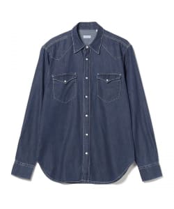 BEAMS F（ビームスF）ORIAN × BEAMS F / 別注 シャンブレー ウエスタン ...