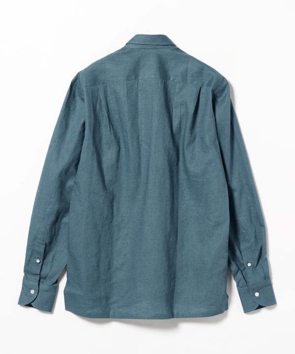 Errico Formicola BEAMS F 別注 コットンウール シャツ 21110356264_C_1.jpg