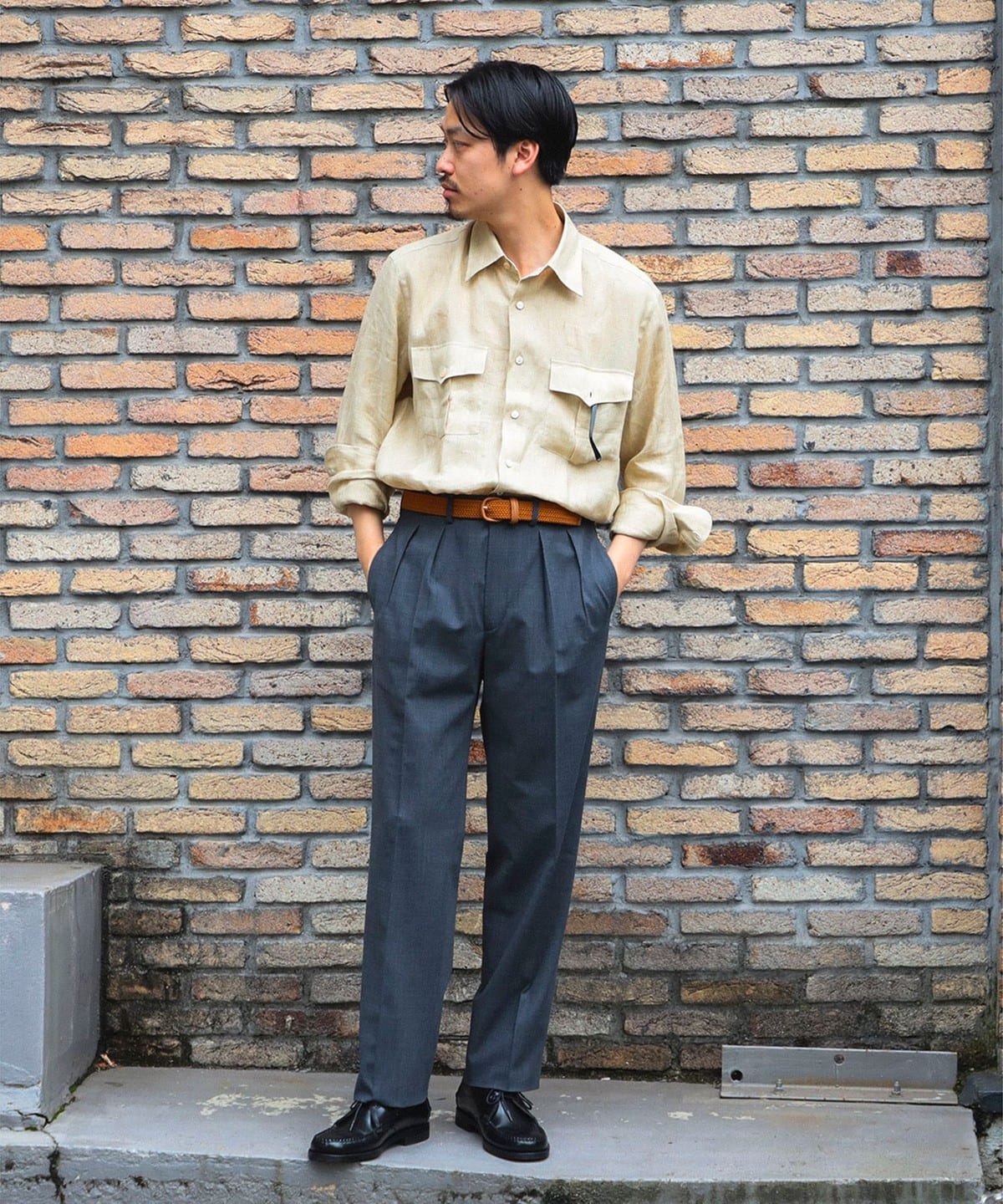 BEAMS F（ビームスF）ALESSANDRO GHERARDI × BEAMS F / 別注 リネン