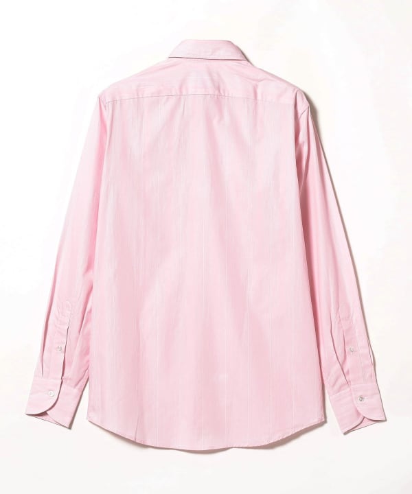 BEAMS F（ビームスエフ）の「◎BEAMS F / コットンリネン ロンドンストライプ ワイドカラーシャツ（シャツ/ブラウス）」 - WEAR