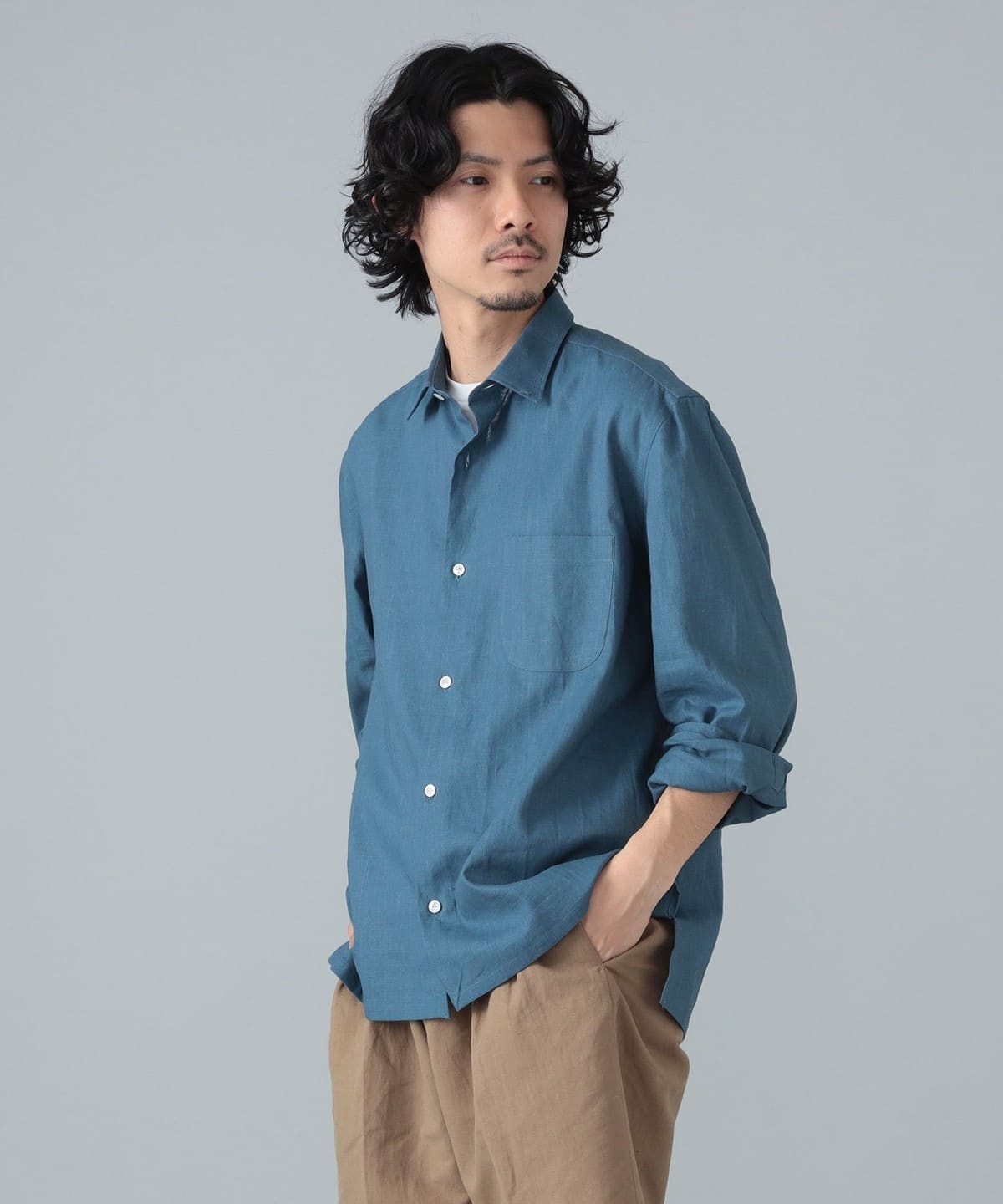 BEAMS F（ビームスF）【別注】ERRICO FORMICOLA / LEO リネン